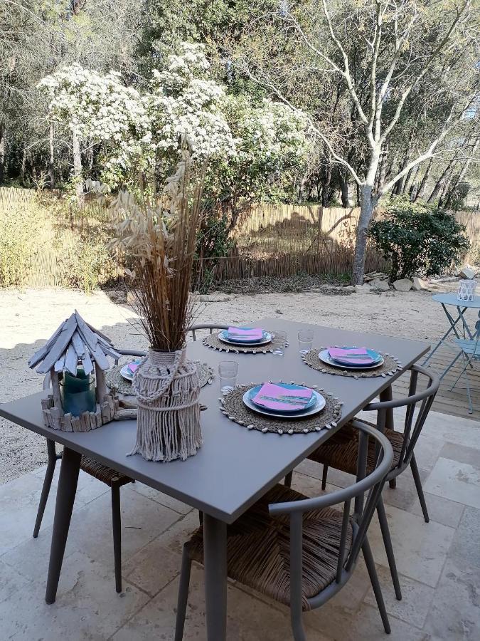 Maison 5 Personnes En Garrigue - Piscine-Spa Prive Langlade 外观 照片